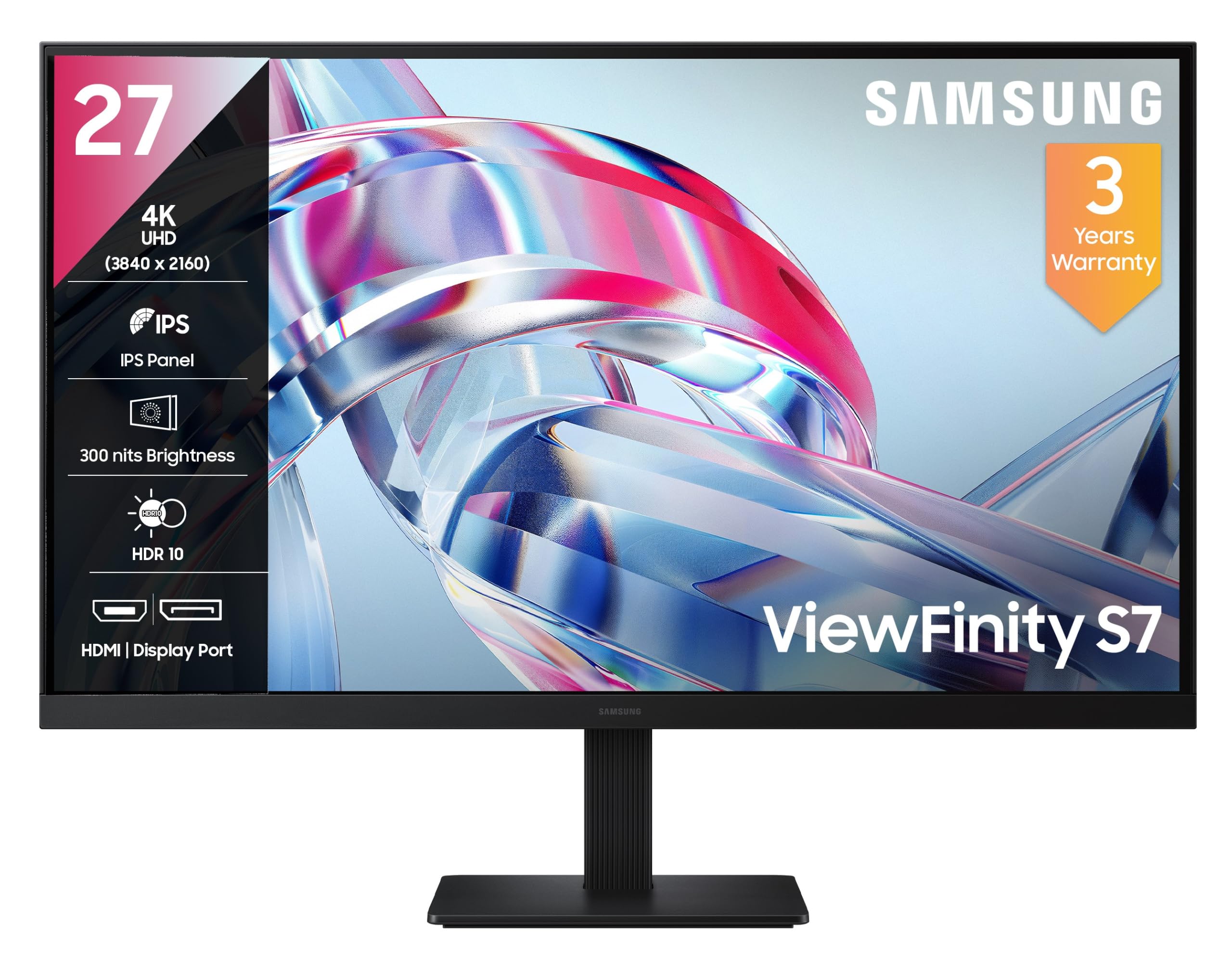 Samsung ViewFinity S7 Flat Monitor 27 Inch 4K (3840 x 2160), 60 Hz, IPS Panel, 5ms(GTG), Display Port, HDMI, Headphone Jack, Picture-in-Picture, Picture-By-Picture (LS27H700EAWXXL, Black)-image-33