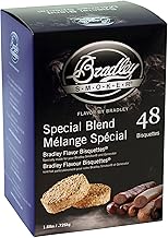 Bradley Smoker Special Blend Bisquettes for Grilling & BBQ, 48 Pack