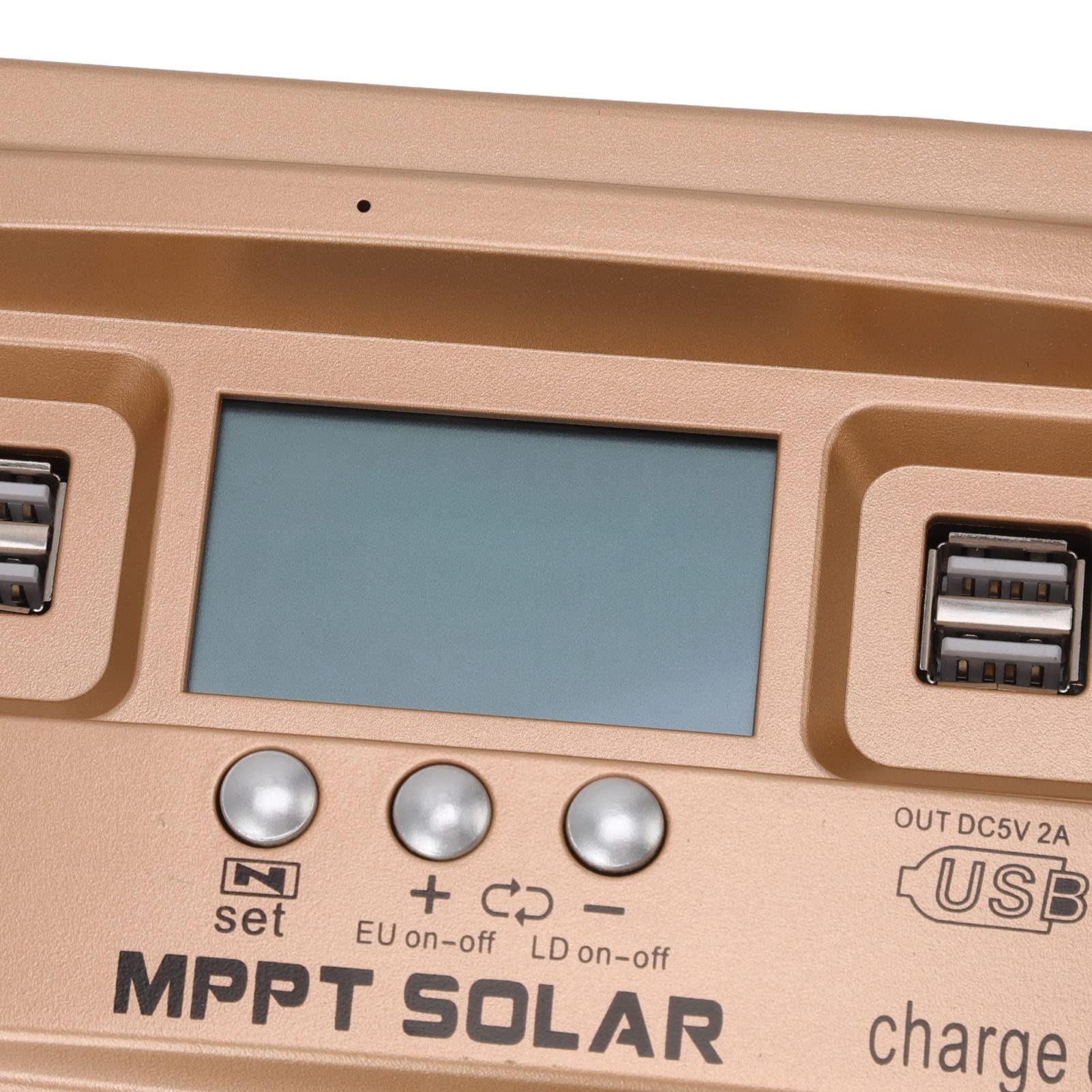 Marhynchus Sterownik Energii Wiatrowej, Regulator ładowania Słonecznego ABS MPPT 12V 24V 36V 48V 60V 30A 10A 360W z Wyjściem USB do Systemów Akumulatorowych Poza siecią Oświetlenia Ulicznego (30A)