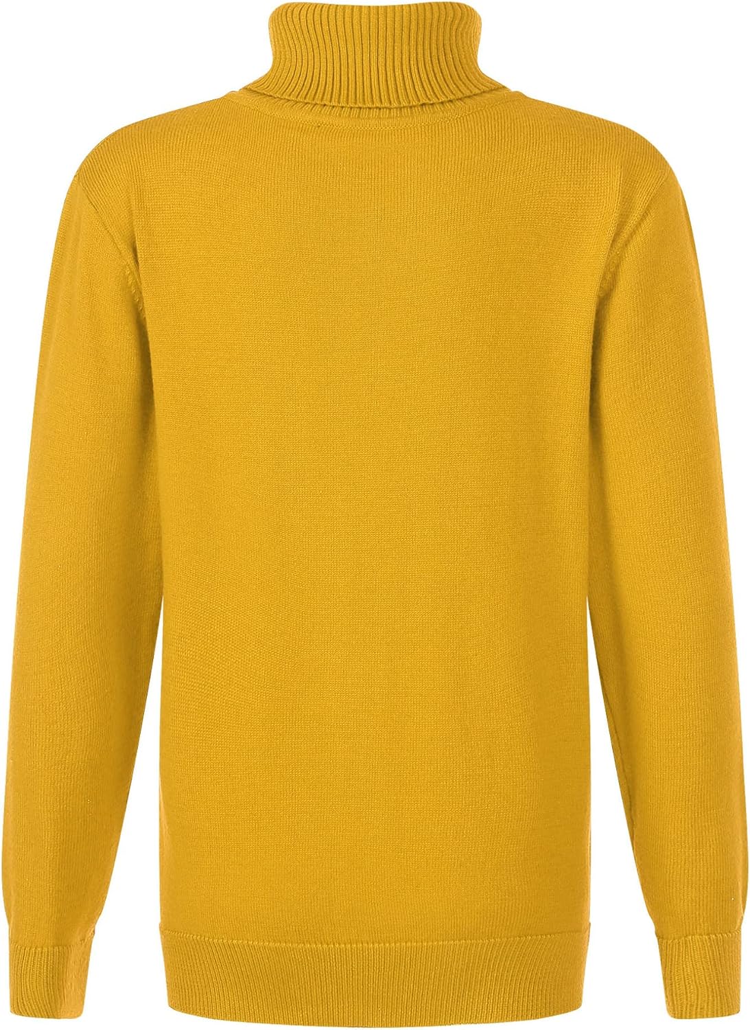 Freebily Kids Boys Turtleneck Knitted Long Sleeve Sweater Top Winter Thicken Pullover Sweatshirt Casual Wear