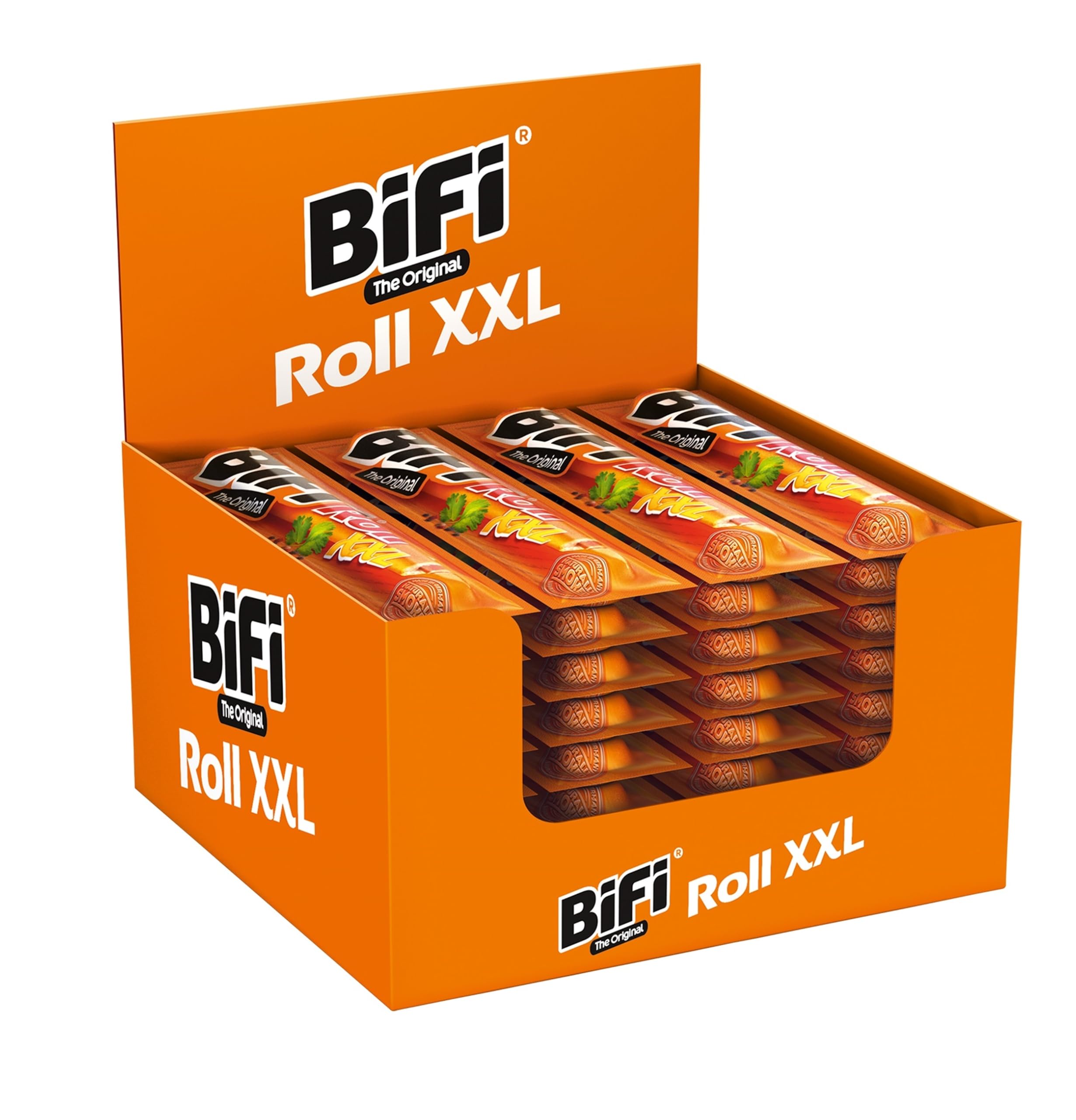 Unilever Deutschland GmbH: BiFi - Roll XXL - 1 Karton mit 24 Stück à 75 gr