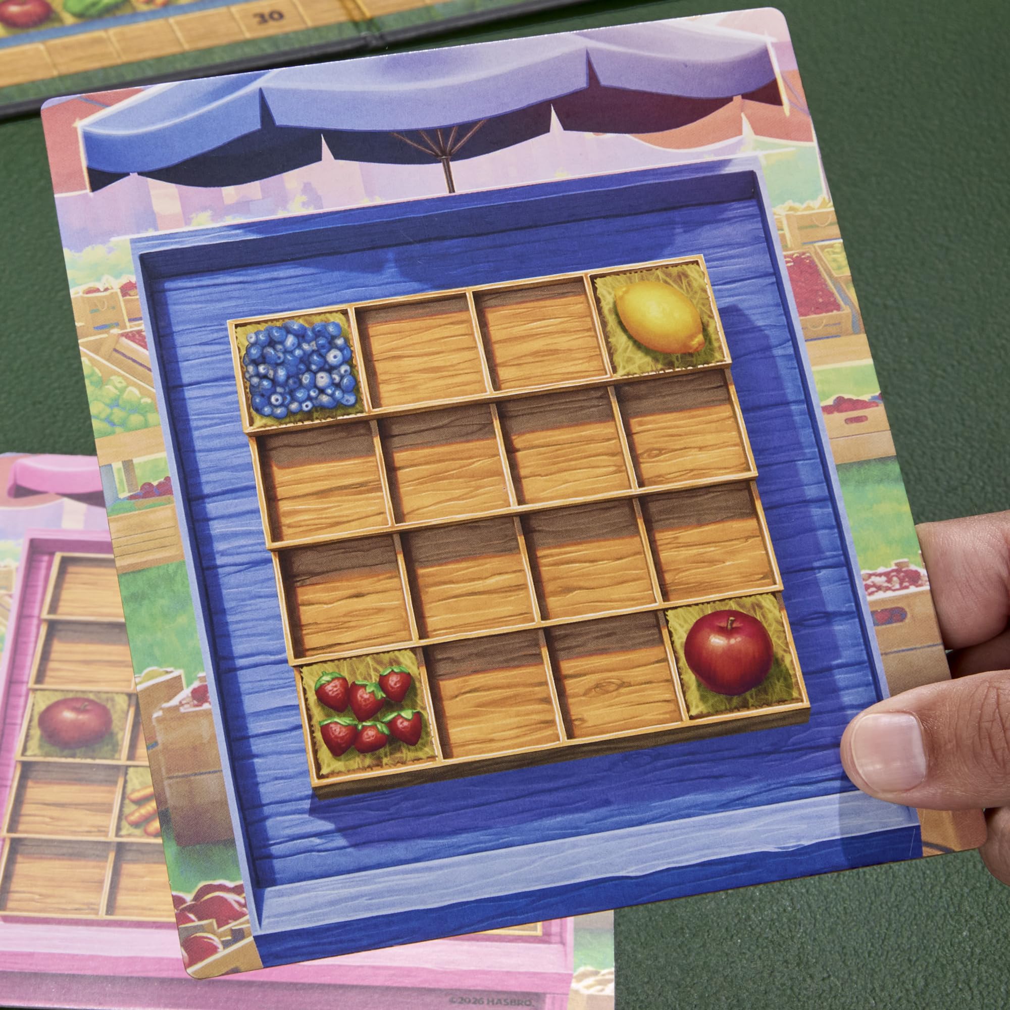 Market Fresh, gioco da tavolo | Divertente gioco di strategia di piazzamento tessere per bambini e bambine, adolescenti e adulti | Dagli 8 anni in su | 1-4 giocatori | 45 min. | Giochi per famiglie