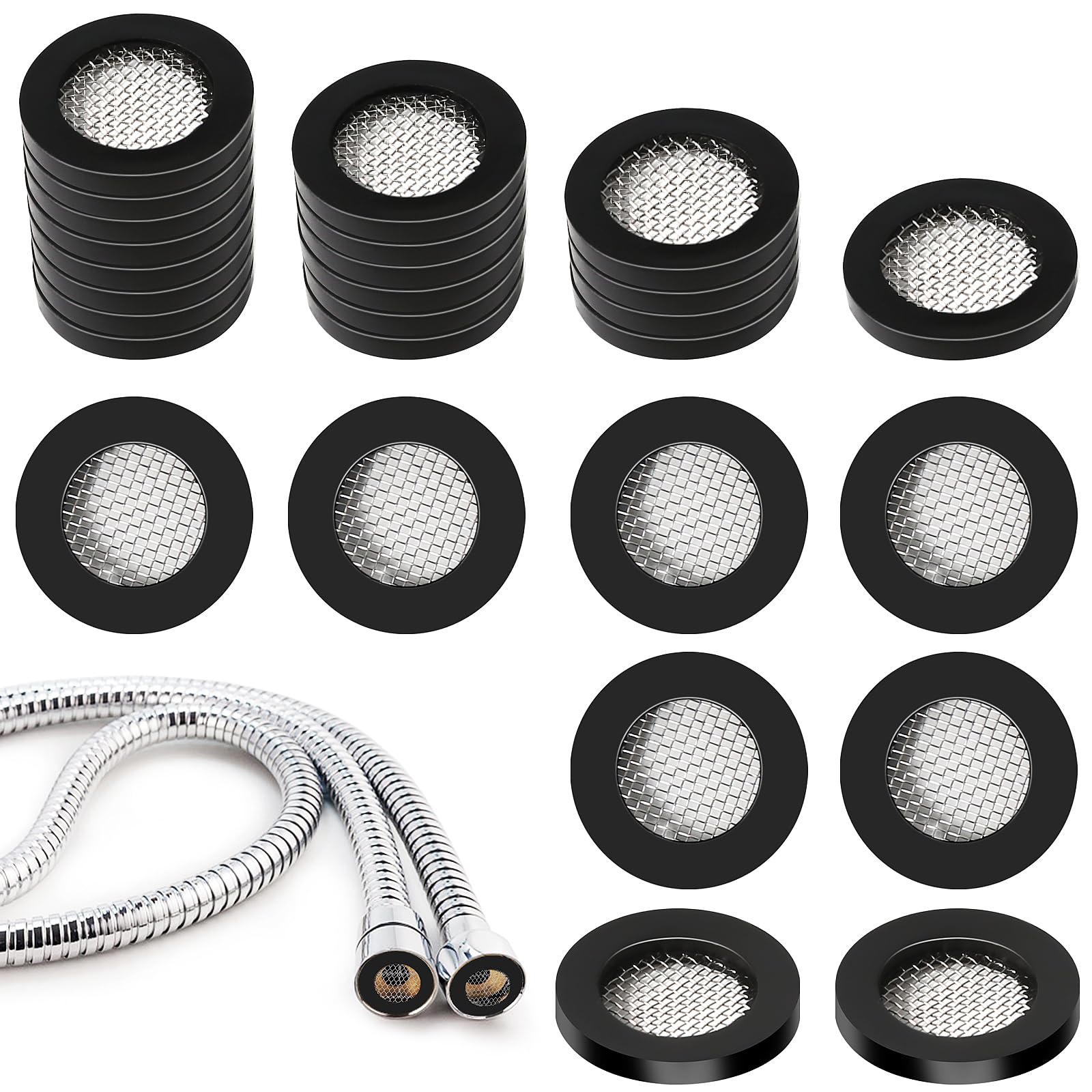 30 pieces of Shower Heads & Hoses