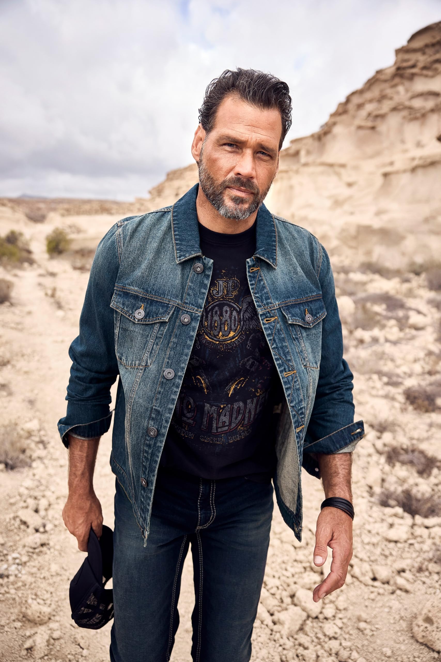 JP 1880 Hombre Chaqueta de Entretiempo