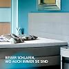 WENDRE Cold Foam Mattress Topper 90 x 200 - 7 cm Firm Topper H3 - Comfort Mattress Topper - Breathable - Washable Cover - Oeko-Tex - Made in the EU