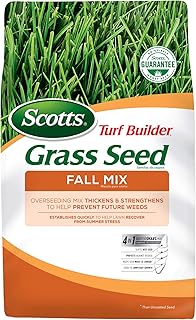 Sponsored Ad - Scotts Turf Builder Grass Seed Fall Mix - 3 lb., Establishes Quickly to Help Lawn Recover From Summer Stres...