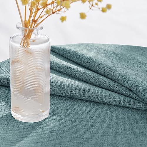 Miniatura 8 de StangH Cortinas 100% Blackout para Sala de Estar, Cortinas Térmicas de Lino Sintético para Dormitorio de 96 Pulgadas de Largo, Cortinas Verticales