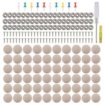 Headliner Repair Kit | Car Headliner Pin Button - Rivet Included Mounting Tools for Truck RV Sunroof Repair