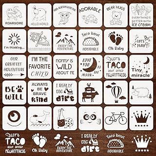 Amazon Com Baby Shower Stencils Amazon Com Baby Shower Stencils