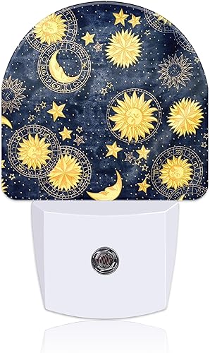 Miniatura 15 de Luces nocturnas enchufables en blanco y negro, árbol de la vida, luz nocturna enchufable a la pared, sensor de atardecer a amanecer, luz nocturna