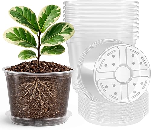 Miniatura 15 de 120 Paquetes Macetas de Turba de 3.15 Pulgadas + 4 Pulgadas, Macetas Biodegradables para Plántulas con Agujeros de Drenaje, Iniciador de Semillas