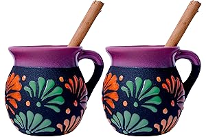 Jarritos de Barro Mexicanos para Fiestas - Night Edition (Set of 2)