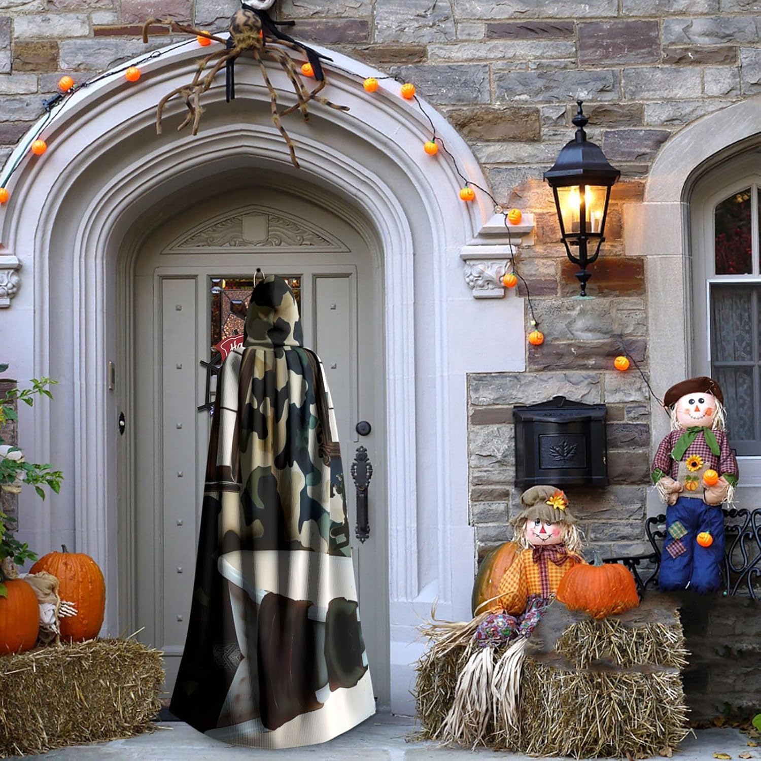 Corner of bathroom Unique Darkness Poncho Shawl - Customizable Wearable Blanket for Women, Perfect Halloween Costume Accessory, Knight, Akatsuki, and More