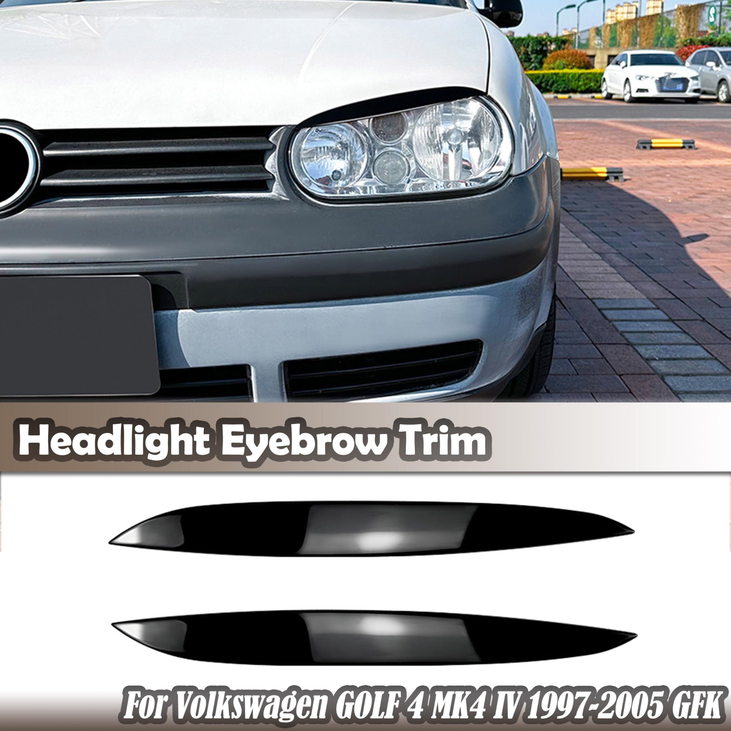 Copertura per sopracciglio e palpebre per VW Golf 4 MK4 1997-2006