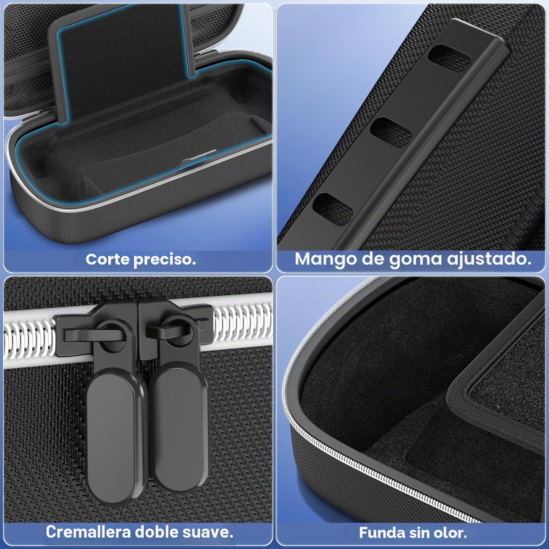 Tokluck 10 en 1 Set de Accesorios per PS Portal, Case per PlayStation Portal Remote con Funda Transparente, 2 Paquetes de Protector Pantalla de Cristal Templado & 4 Clips para el Pulgar