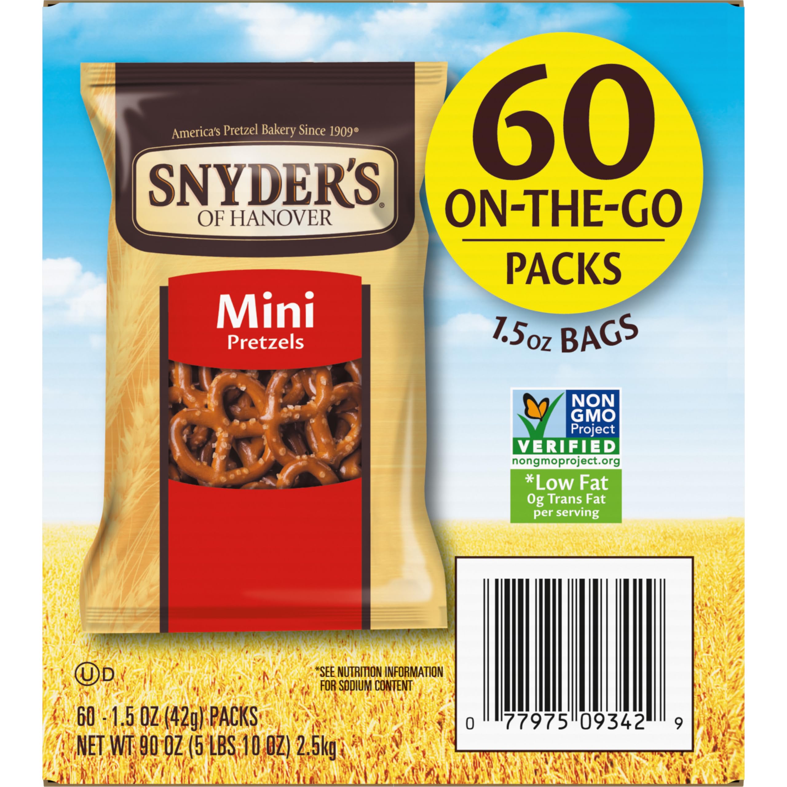 Snyder's Mini Pretzels (confezioni da 670-13 g)