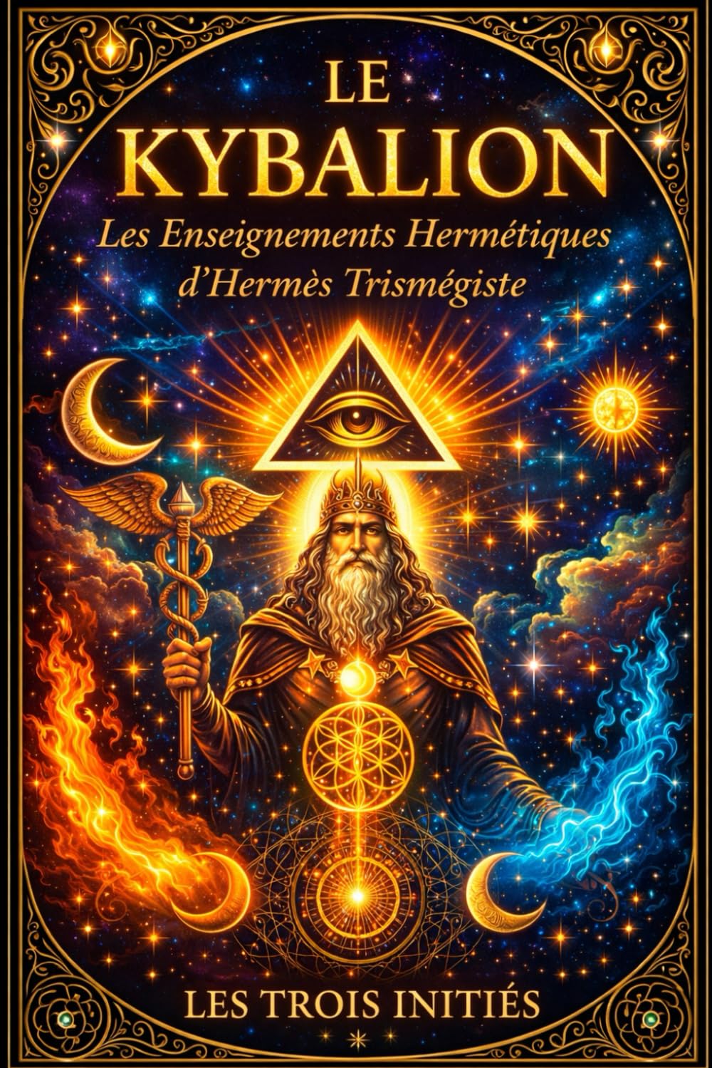 Le Kybalion : L’Art Sacré de la Sagesse Hermétique Transmis par Hermès Trismégiste — Les Sept Lois Fondamentales qui Structurent le Mental, l’Énergie, ... selon l’Enseignement des Trois Initiés