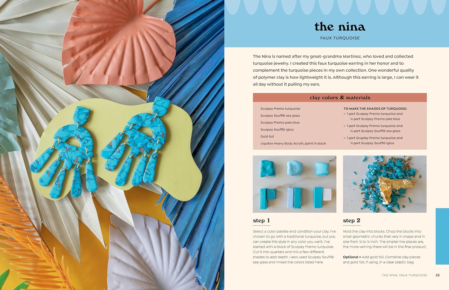 Polymer Clay Jewelry: The ultimate guide to making wearable art earrings (Art Makers) image 4