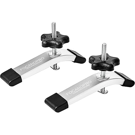 POWERTEC 24 In. Double-Cut Profile Universal T-Track With Toggle Clamp Mounting Plate And - View #3