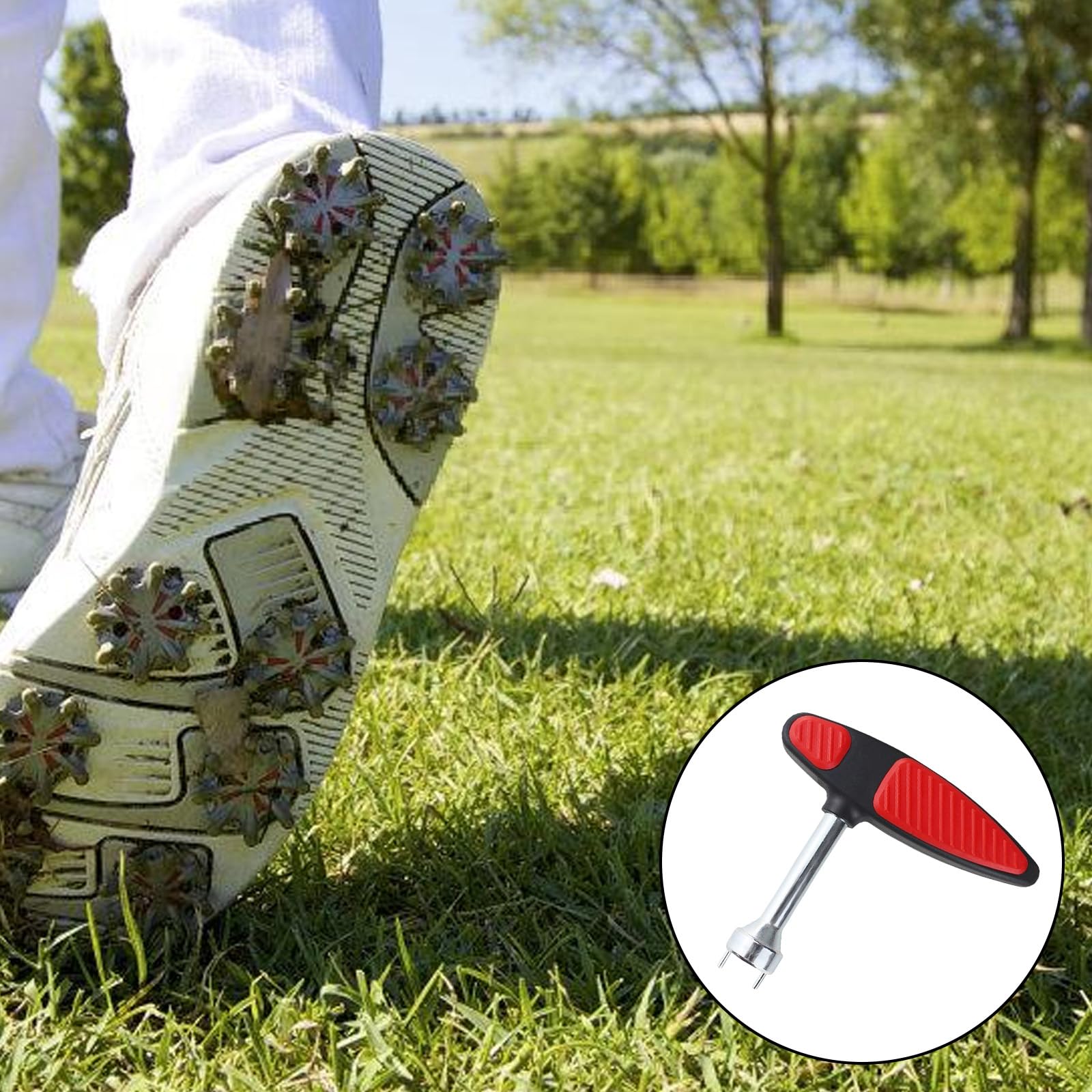 Chiave Universale Per Tacchetti – Estrattore A T Per Scarpe Da Calcio, Rugby E Golf