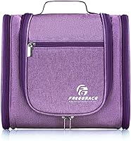 Vista 10 de Freegrace bolso para baño premium - organizador para viajes - gancho para colgar duradero - perfecto para accesorios, cosméticos, artículos