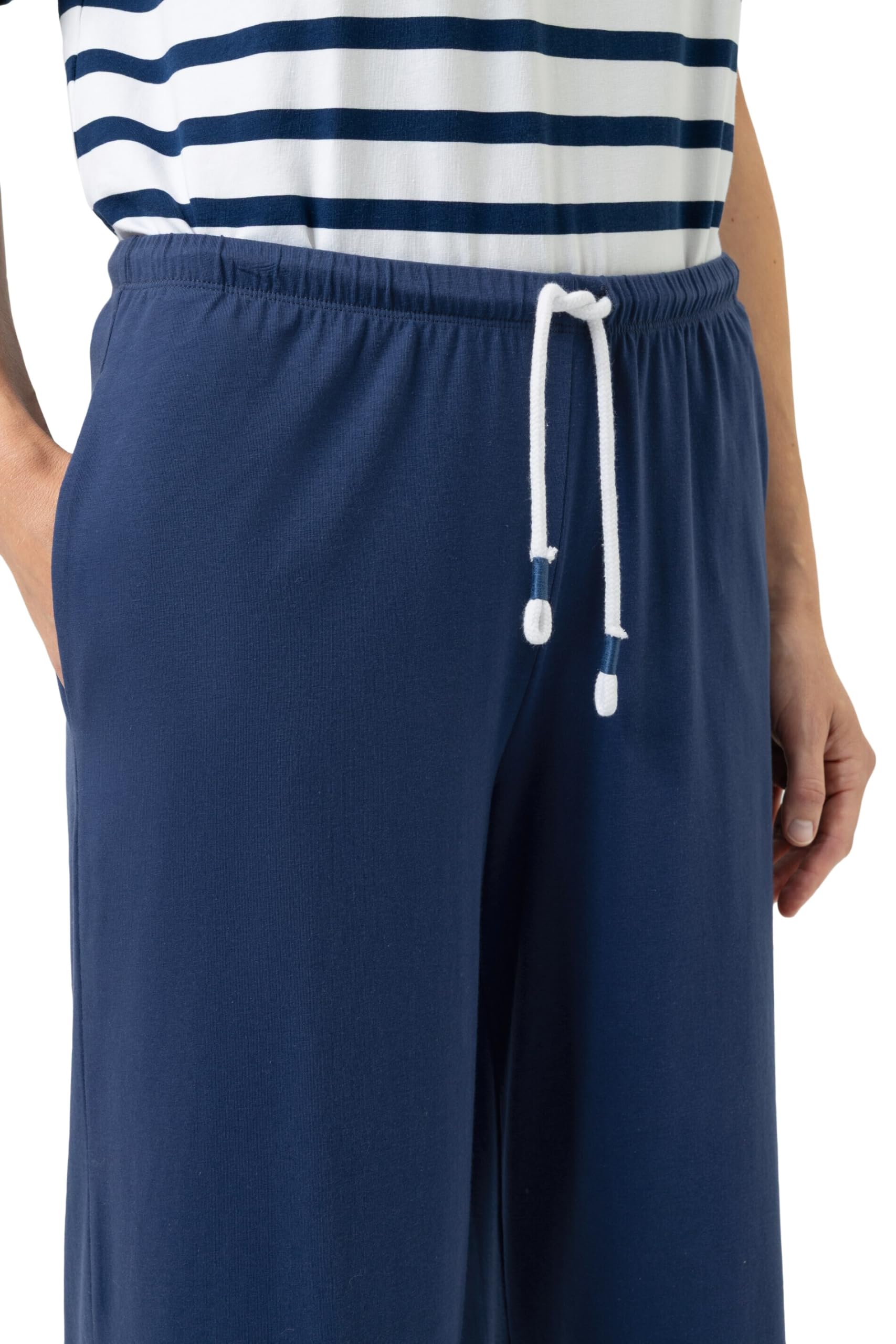Mey Damen Culotte: Komfortable Culotte, Lockerer Schnitt, Weites Bein, Komfortbund mit Kordelzug, Seitliche Taschen, Serie Solid Love