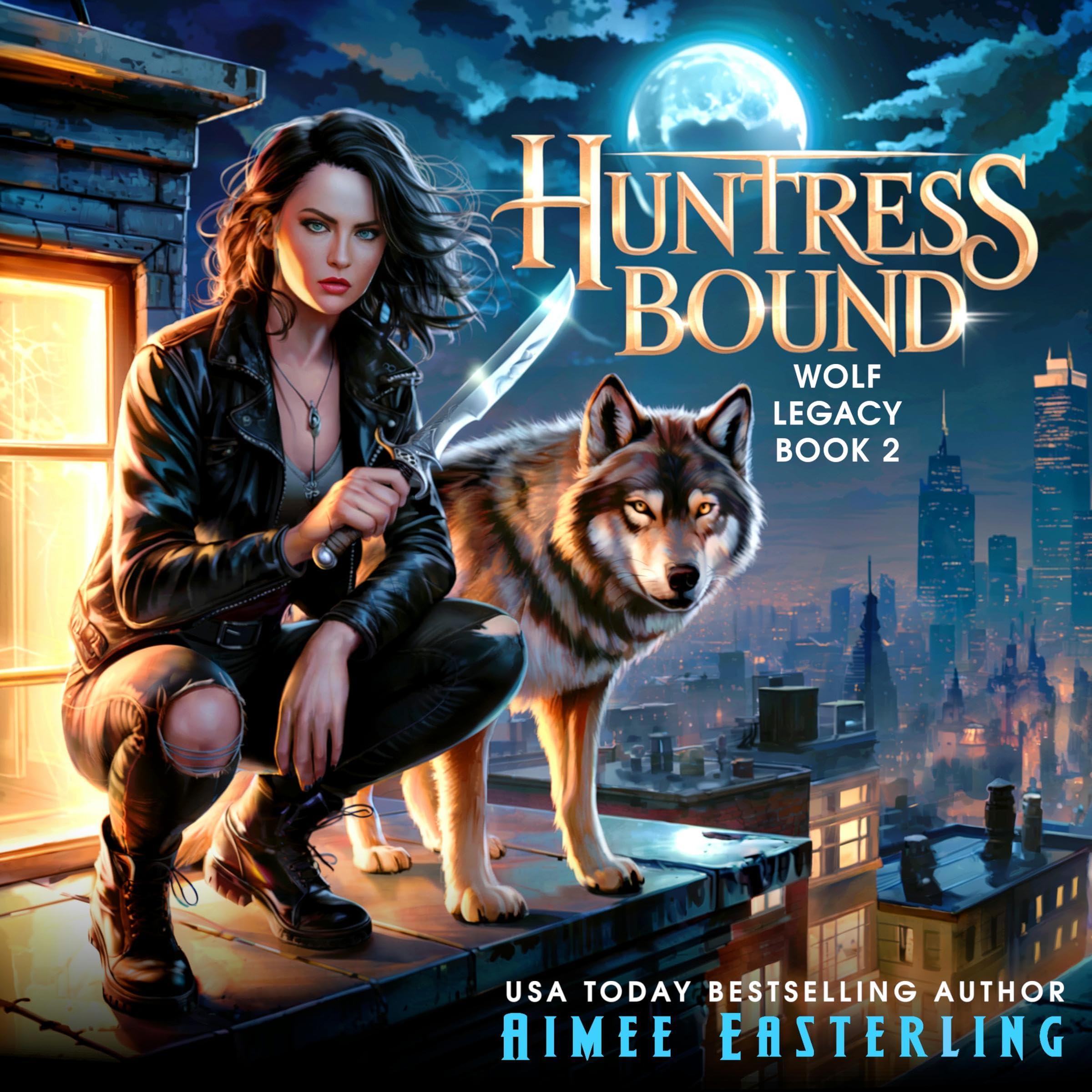 Cover art for Huntress Bound