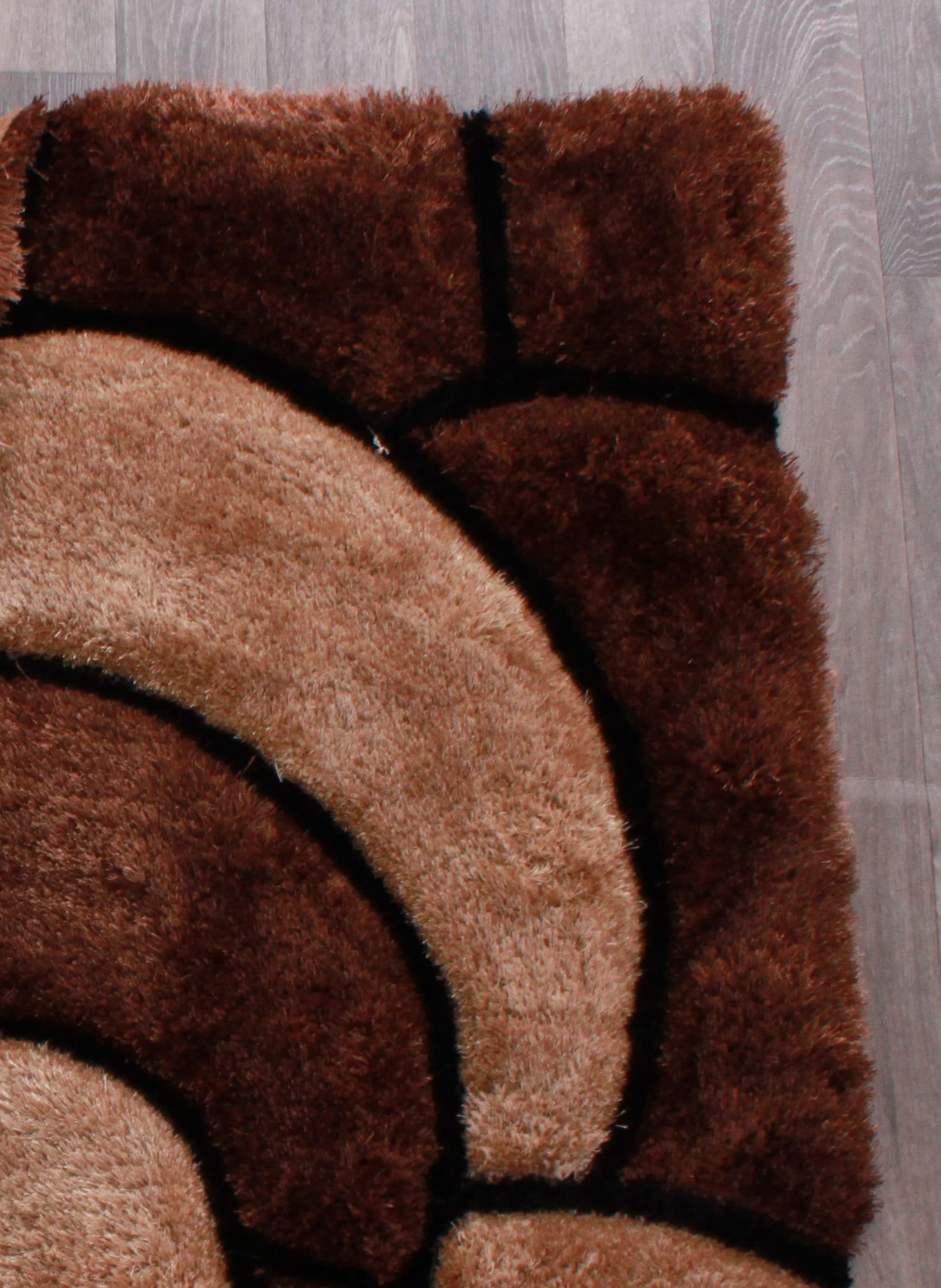 Tapis salon et chambre moderne tissé plat wavy Novatrend | La Redoute