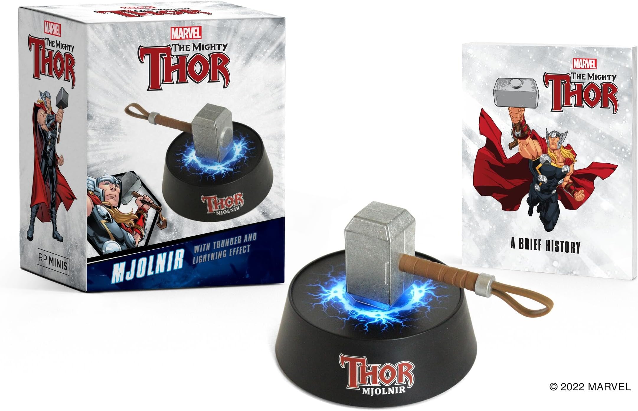 MARVEL THOR MJOLNIR: With Thunder and Lightning Effect (Rp Minis)