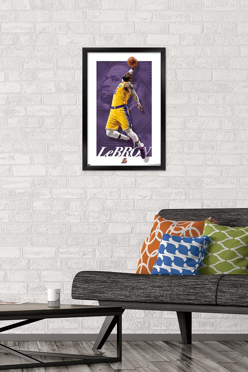 【額縁付き】NBA レイカーズ Showtime A2 ポスター オシャレ部屋 Amazon.co.jp: NBAスターの写真 (72) キャンバスウォールアート