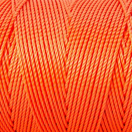 Miniatura 36 de HONGDA Cuerda de nailon trenzada, #15 x 375 pies, cuerda de nailon para trabajos de mampostería, línea de trote, línea de señuelo, fabricación