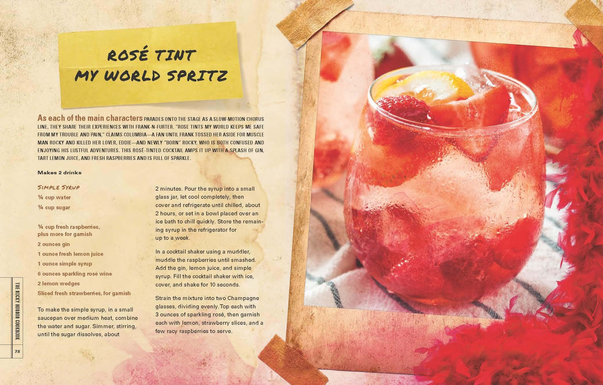 ROCKY HORROR COOKBOOK HC: 50 Savory, Sweet, and Seductive Recipes from the Cult Musical [Officially Licensed]