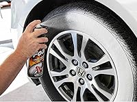 Vista 7 de Meguiar G13919 Hot Shine - Espuma para neumáticos en aerosol para neumáticos negros brillantes y ricos, 19 onzas