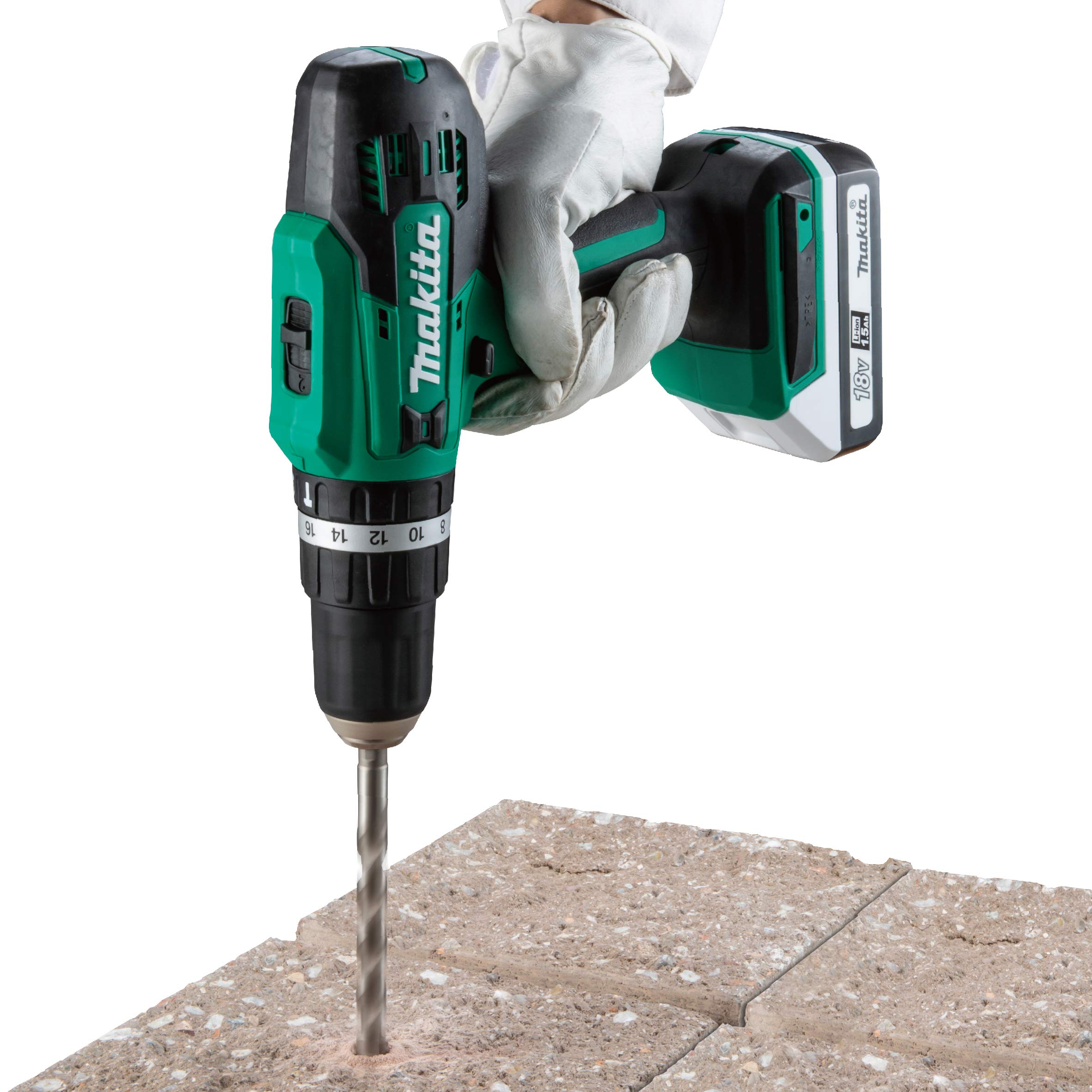 Amazon | マキタ(Makita) 充電式震動ドライバドリル 18V1.5Ah バッテリ 