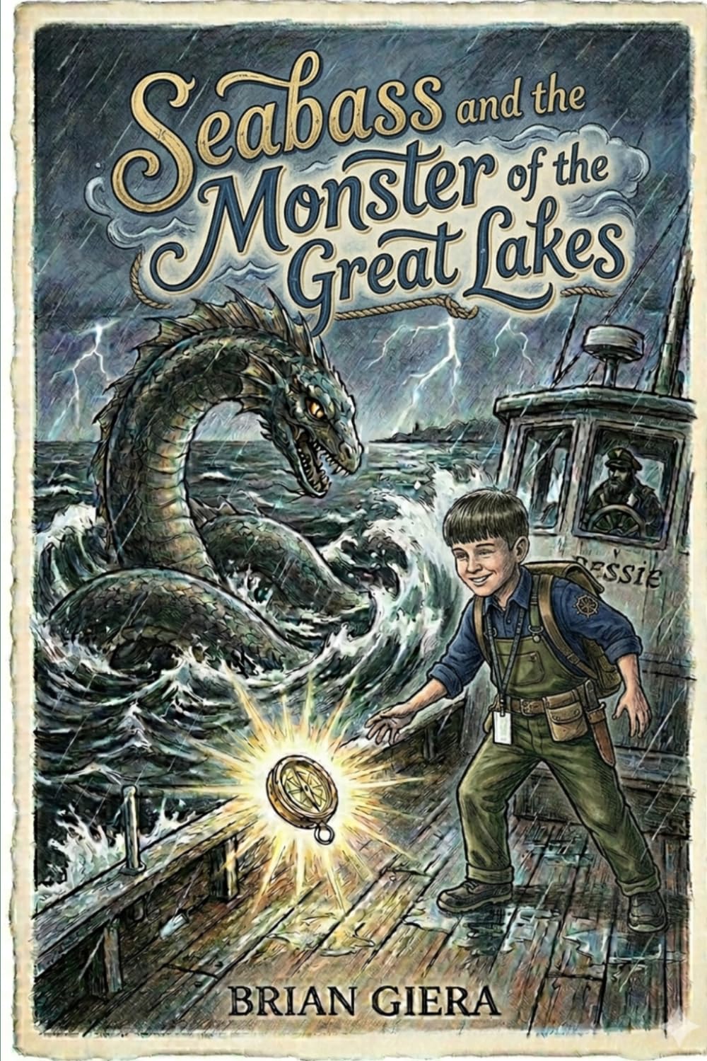 Seabass and the Monster of the Great Lakes: Coming of Age adventure