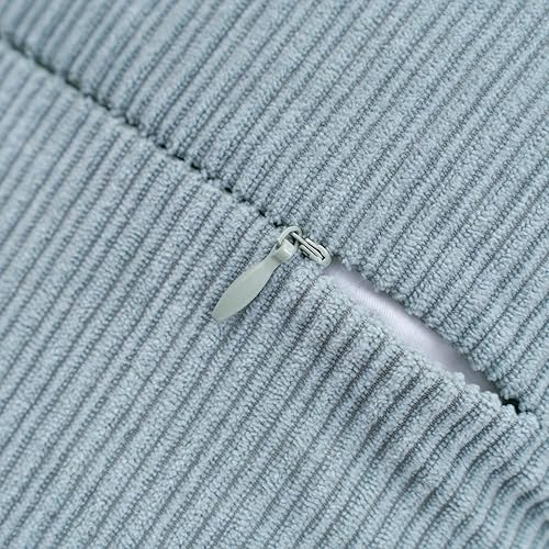 Miniatura 3 de HWY 50 Juego de 2 fundas de almohada decorativas negras de 18 x 18 pulgadas para sofá, cama, sala de estar, felpilla suave, color liso, bohemio,