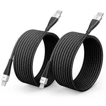 iPhone Charger Fast Charging [MFi Certified] Apple Charger Cord 6FT, 2 Pack