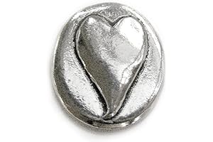 Pocketable Heartfelt Pewter Love Token for Him