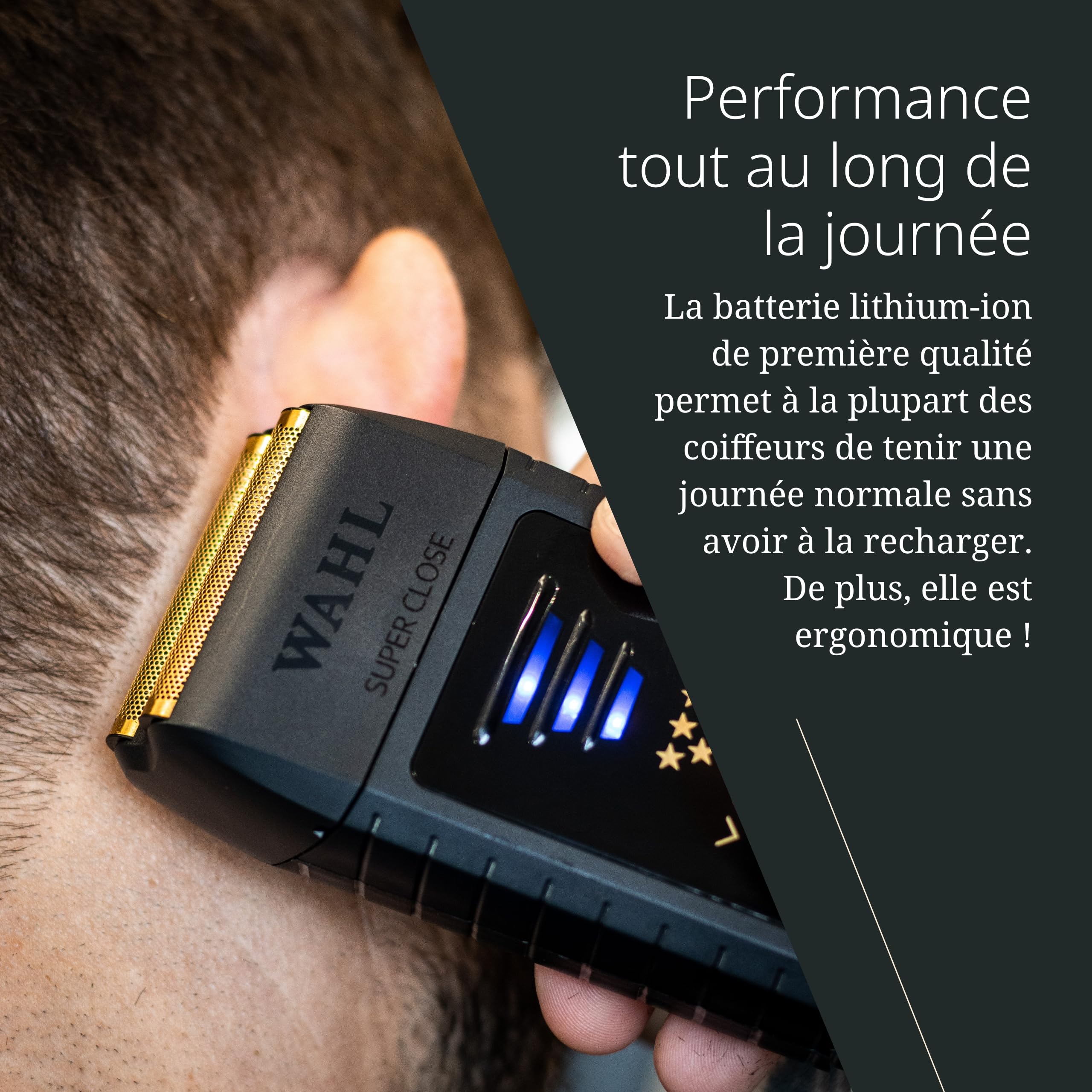 Wahl Vanish - Outil de finition - Rasoir pour un rasage doux et une finition propre