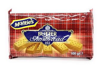 McVities All Butter Shortbread 100g (Pack of 4), Set of 1
