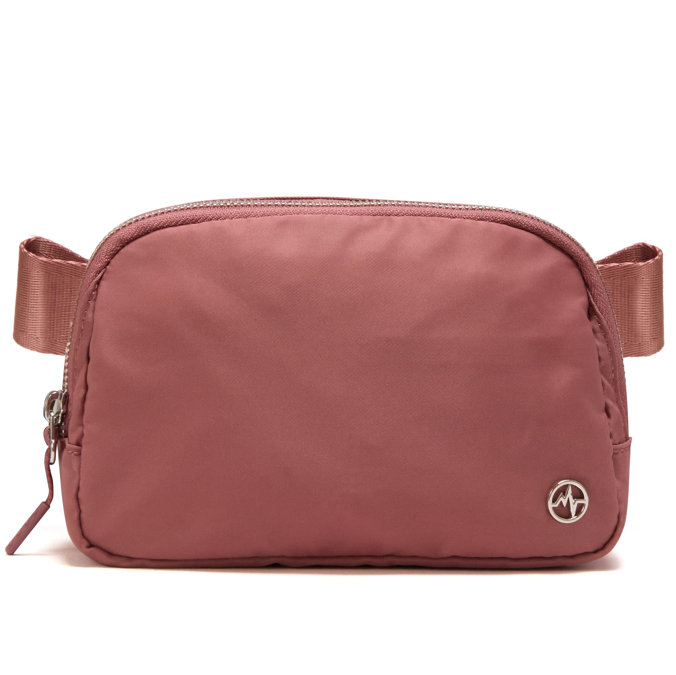 Pander Unisex Belt Bag Fanny Pack for Women with Adjustable Strap, Small Waist Pouch for Workout Running Traveling Hiking