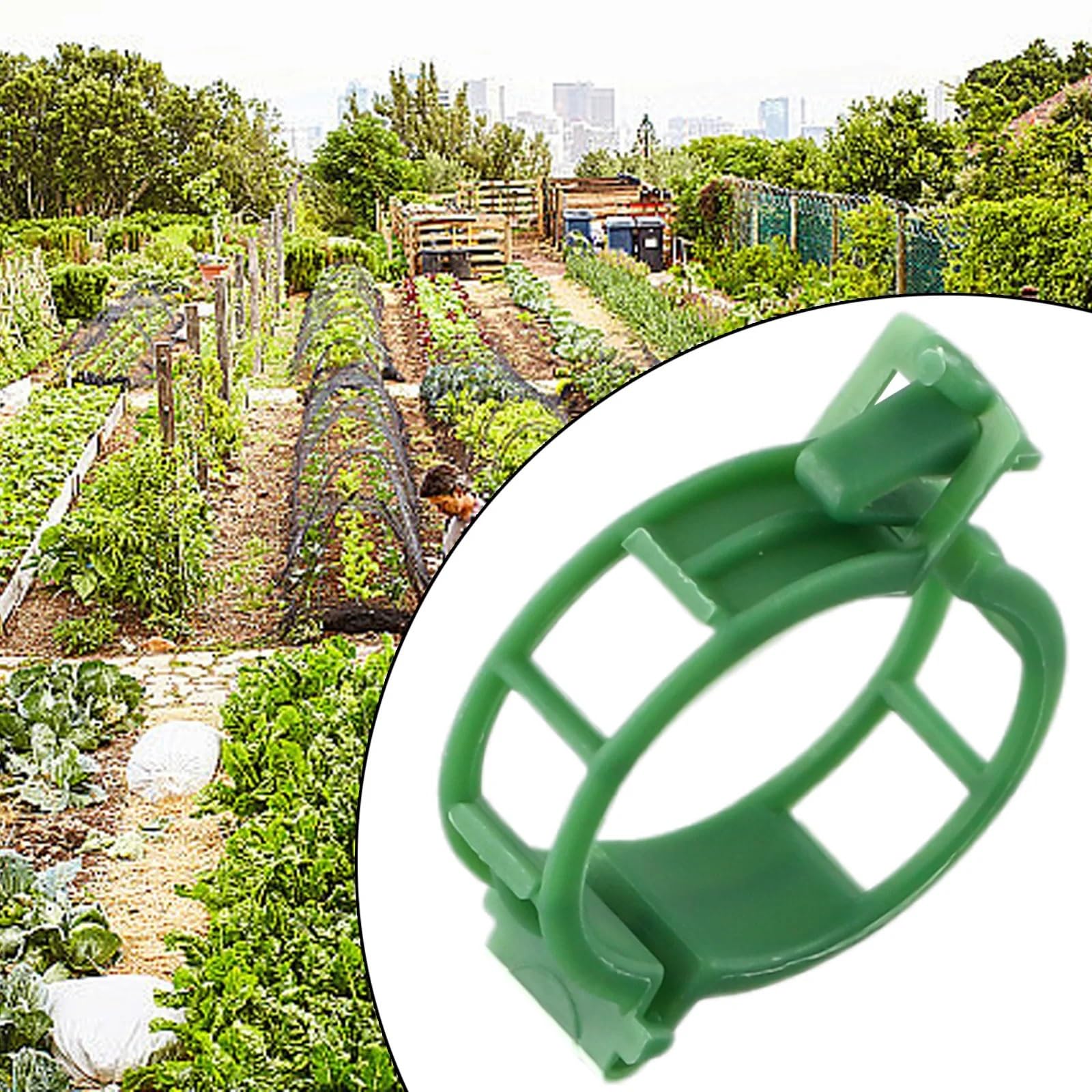 Lot de 1000 attaches en plastique pour plantes grimpantes