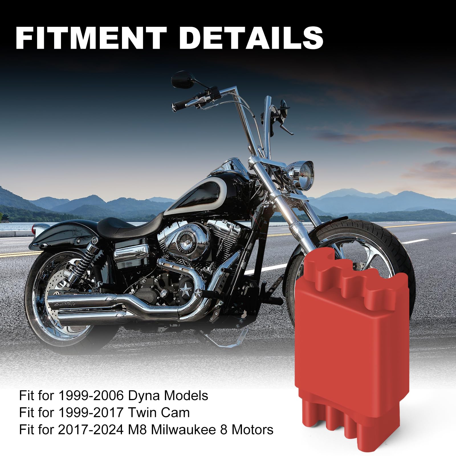 Herramienta de bloqueo de leva de doble cabezal compatible con Harley Twin Cam 1999-2017, modelos Dyna 1999-2006, M8 Milwaukee 8 Motors 2017-2024