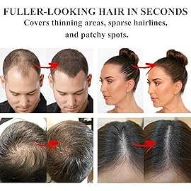 VOLLUCK Root Touch up Powder, Instant Hairline Powder for Thinning Areas and Gray Hair Coverage, Natural and Non-greasy Root Cover up for Women and Men (Light Blonde, 0.14 Ounce)