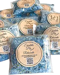 Escalda Pés Lavanda e Camomila Relaxante Oleos Essenciais 15 Unidades 30 Gramas Lembrancinhas Presente para Clientes