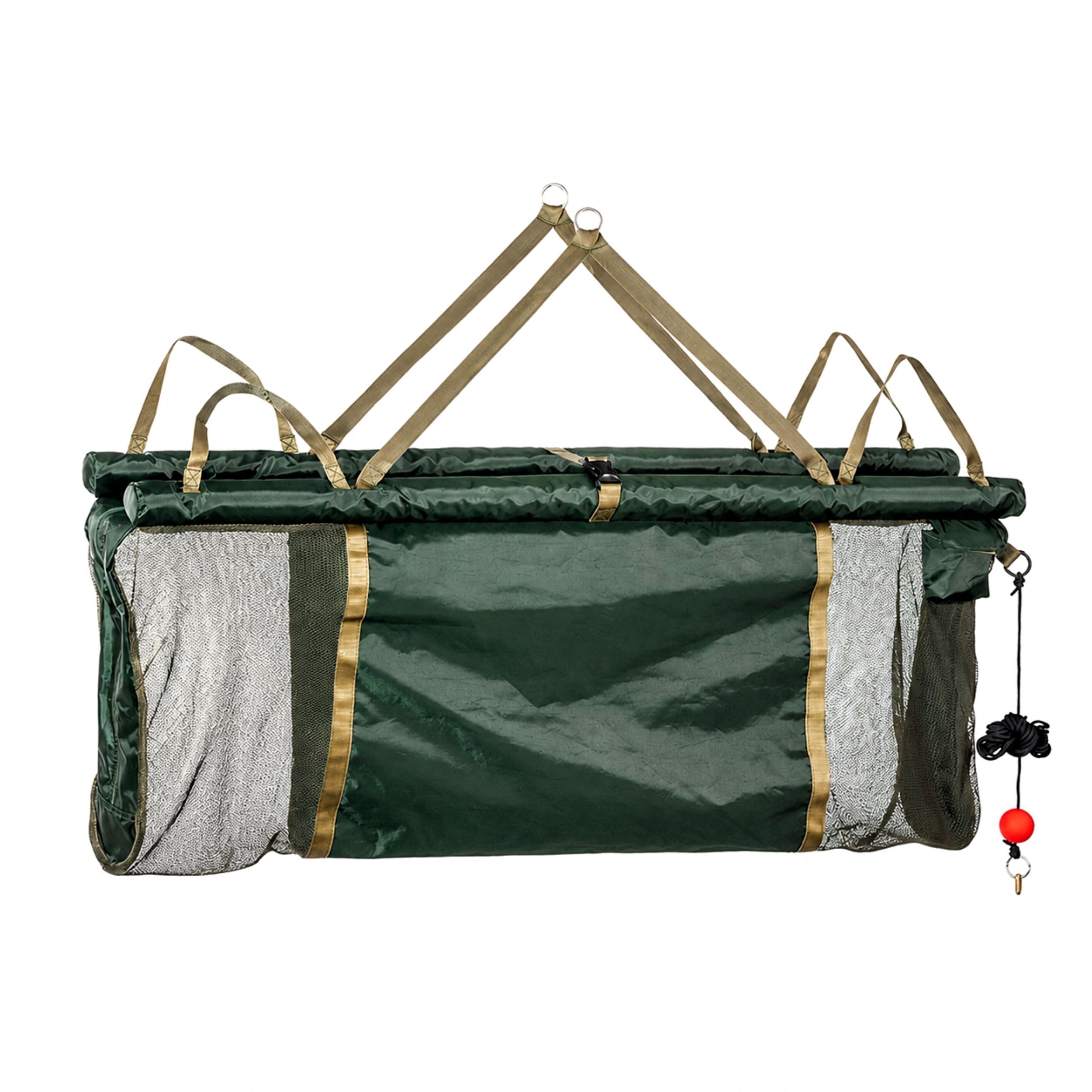 Wiegeschlinge schwimmend Karpfen Wiegesack