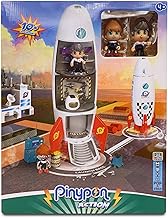 Pinypon Action - Rocket, Space Rocket Toy for Space Play, Includes 2 Figures, an Alien and an Astronaut, and Various Game Accessories, + 4 Years, Famous (700017343)