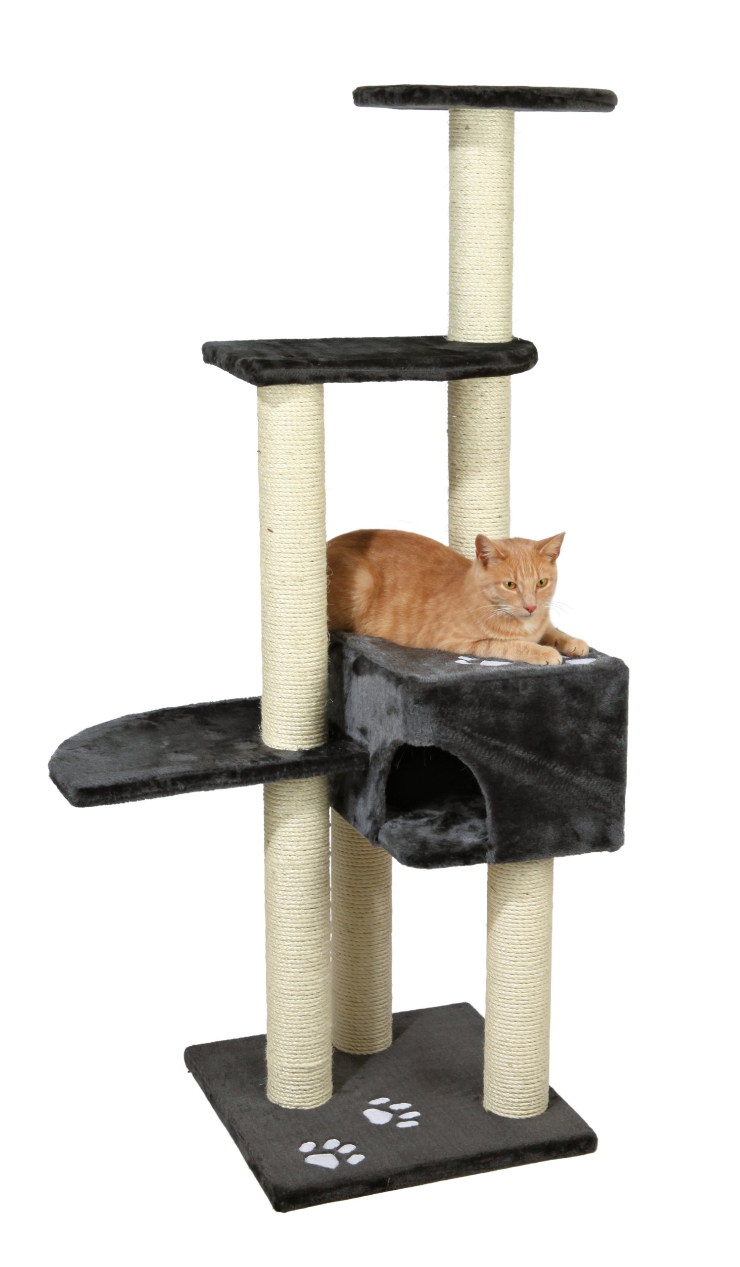 Tiragraffi Per Gatti Trixie Alicante - Alberetto Con Condo E Piattaforme - Foto 10