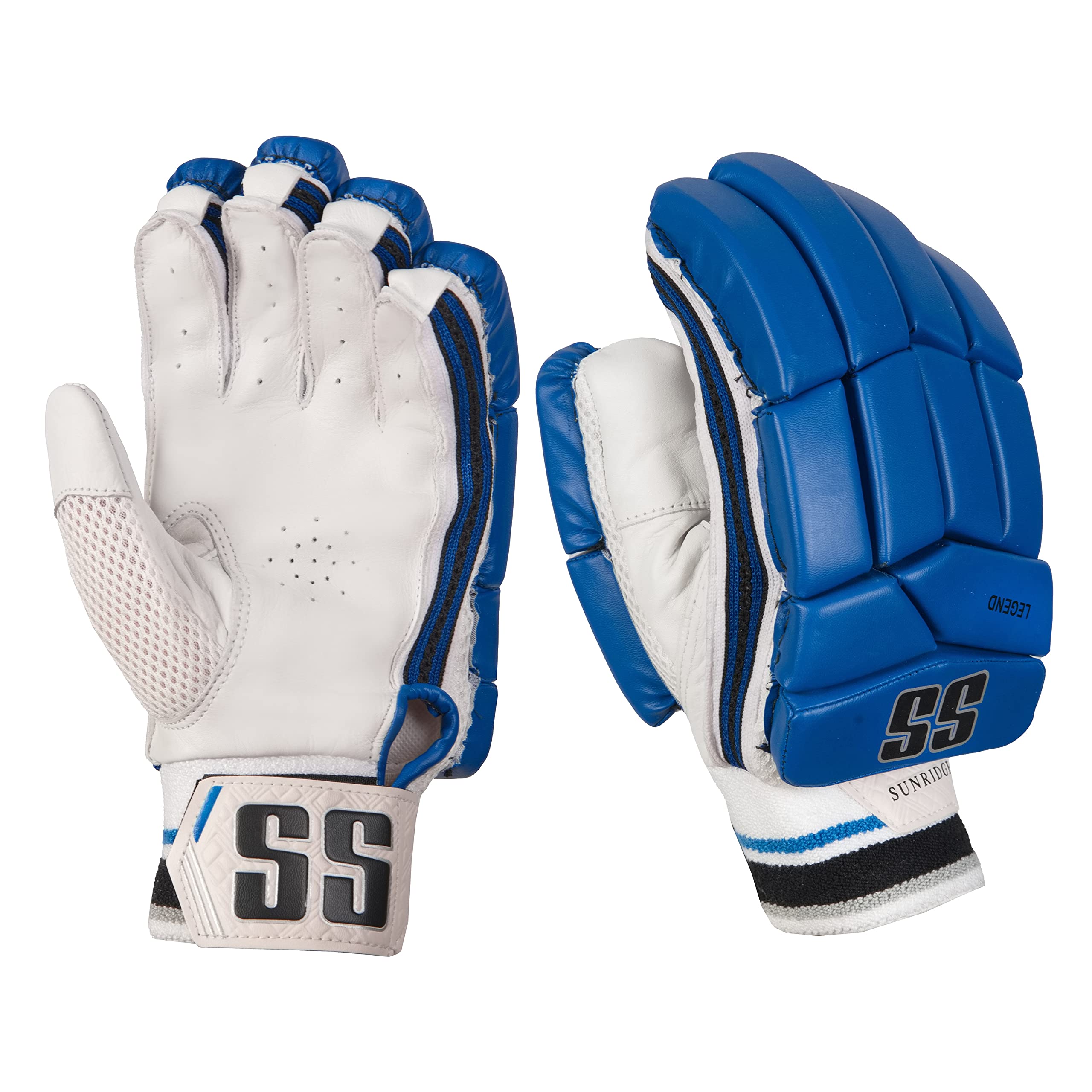 SS Cricket Legend Limited Edition Batting Gloves' Men's, Right Handed - Royal Blue
