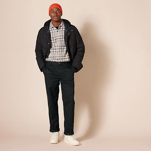 Miniatura 5 de Tienda Essentials Mens Classic-Fit Wrinkle-Resistant Flat-Front Chino Pant (Available in Big & Tall)